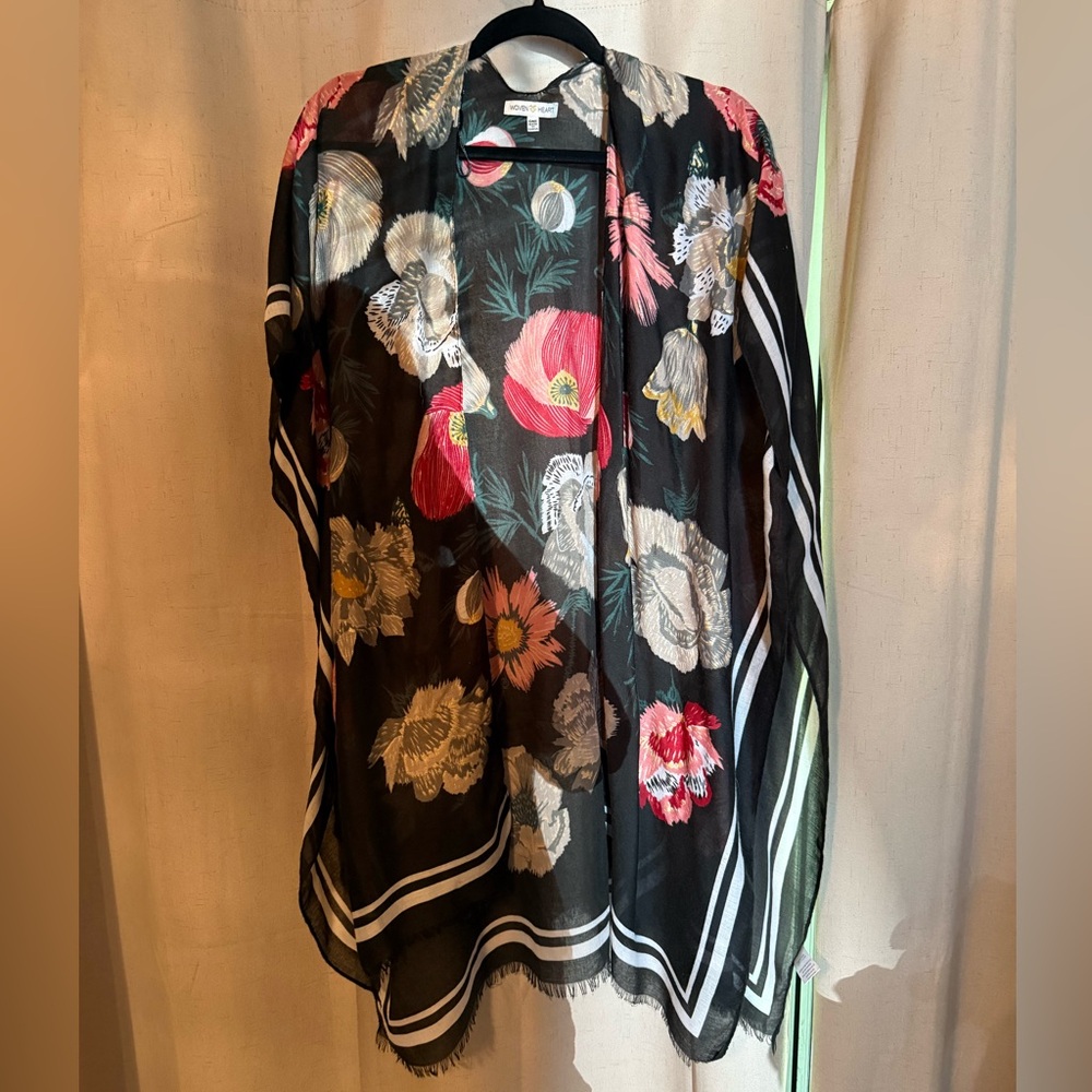 Floral Sheer Kimono